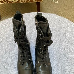 Prada Lug Sole Boots